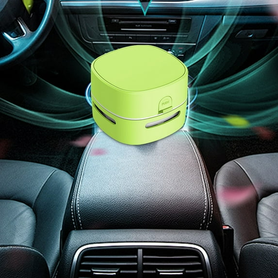 Nkmbld Car Portable Vacuum Cleaner Cleaning Car Sweeping Robot Portable Vacuum Cleaner Gift Large Suction Mini Desktop Vacuum Cleaner Cordless Home Car, Father's Day Gifts