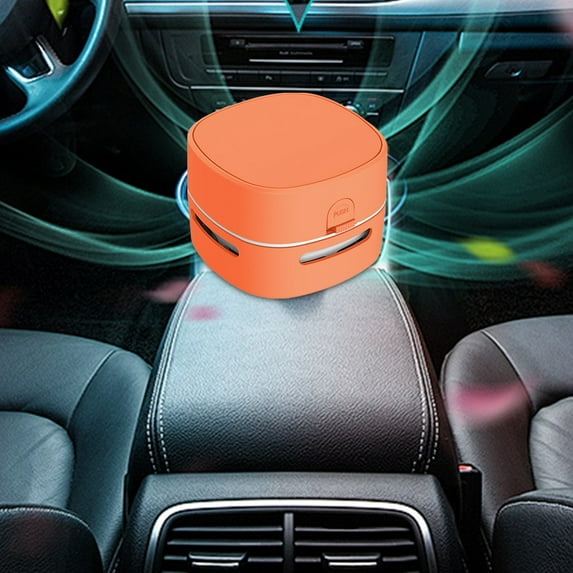 Nkmbld Car Portable Vacuum Cleaner Cleaning Car Sweeping Robot Portable Vacuum Cleaner Gift Large Suction Mini Desktop Vacuum Cleaner Cordless Home Car, Birthday Gifts