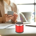 thumbnail image 1 of Nkmbld Car Subwoofer 5.0 Version Bluetooth Speaker Outdoor Mini Speaker Portable Metal Gift Battery Capacity 500mah Wireless Bluetooth, Birthday Gifts, Red, 1 of 6