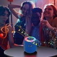 thumbnail image 1 of Nkmbld Car Subwoofer Hot-Selling Mini Portable Wireless Bluetooth Speaker with Colorful LED Lights and Fabric Featuring, Birthday Gifts, Blue, 1 of 6