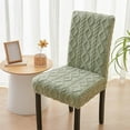 thumbnail image 1 of Nkmbld Chair Covers for Dining Chairs, Removable and Washable Chair Slipcovers Stretch Chair Protector Cover Suitable for Home Kitchen Banquet Hotel, Green, 1 of 8