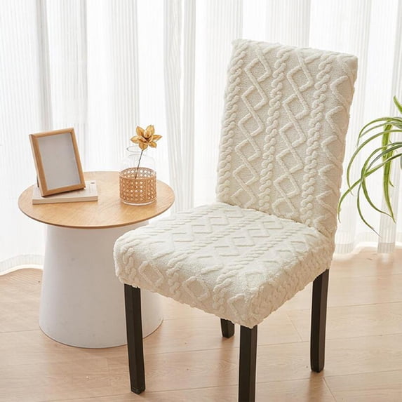 Nkmbld Chair Covers for Living Room, Removable and Washable Chair Slipcovers Stretch Chair Protector Cover Suitable for Home Kitchen Banquet Hotel, Beige