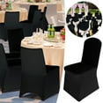thumbnail image 1 of Nkmbld Chair Covers for Dining Chairs, Stretch Parsons Chair Slipcover with Skirt Chair Covers for Kitchen Restaurant Wedding Party Hotel Banquet, 1 of 8