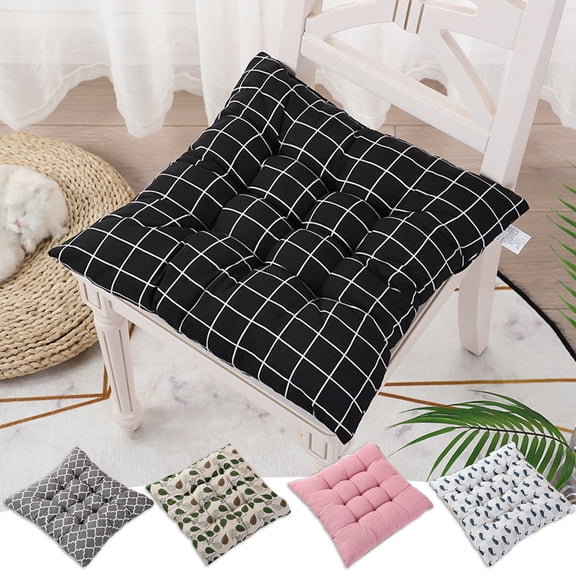 Nkmbld Chair Cushions for Dining Chairs, Memory Foam Pads for Kitchen, Office, Fade Resistant Patio Cushion for Chair, Sofa and Couch