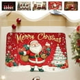 thumbnail image 1 of Nkmbld Christmas Door Mat, Area Rug Washable Front Porch Rug Floor Mats Outside Entrance Entryway Doormat for Christmas Porch Decor, 1 of 8