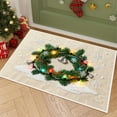 thumbnail image 1 of Nkmbld Christmas Door Mat Outside Entrance, Xmas Washable Front Door Welcome Mats, Non-Slip Indoor Entrance Floor Mat, Holiday Winter Home Decoration, 1 of 8