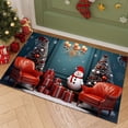 thumbnail image 1 of Nkmbld Christmas Doormat, Christmas Carpet Entrance Door Mat Household Absorbent Nonslip Nonslip Bath Mat Dirt Proof Welcome Floor Mats, 1 of 8