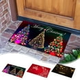thumbnail image 1 of Nkmbld Christmas Front Door Mat, Christmas Floor Mat Holiday Decoration Entrance Hall Bedroom Living Room Delicate Edging Non Slip Foot Mat, 1 of 8