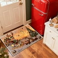 thumbnail image 1 of Nkmbld Christmas Indoor Door Mat, Elegant Winter Holiday Doormat, Absorbent and Non-Slip Floor Mats for Front Porch, Kitchen, Bathroom, Entryway, 1 of 8