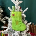 thumbnail image 1 of Nkmbld Christmas Stockings with Initials, Embroidered Letter Knit Green White Christmas Stocking for Family Holiday Decorations and Xmas Tree Fireplace, 1 of 8