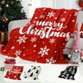 thumbnail image 1 of Nkmbld Christmas Theme Blanket Flannel Casual Blanket, Surper Soft Warm Cozy Fall Blanket for Party Sofa Bed Living Room, 1 of 8