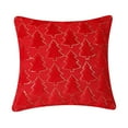 thumbnail image 1 of Nkmbld Christmas Throw Pillow Covers Soft Christmas Decorative Pillow Cover for Sofa Bed Home Decor Cushion Cover, Red, 1 of 8