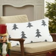 thumbnail image 1 of Nkmbld Christmas Throw Pillows Christmas Holiday Pillowcase, Super Soft Pillows Cover for Living Room Bedroom Sofa Couch Cushion Cover, Gray, 1 of 8