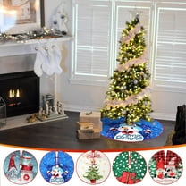 Nkmbld Christmas Tree Collar, Christmas Decorations Holiday Seasonal Tree Mat for Xmas Holiday Party Ornaments Decorations Supplies