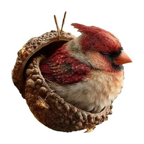 Nkmbld Christmas Tree Ornaments Christmas Forest Animalss Ornaments Acorn Raccoons Pendants for Tree Walls Windows Doors Car Interiors Decors