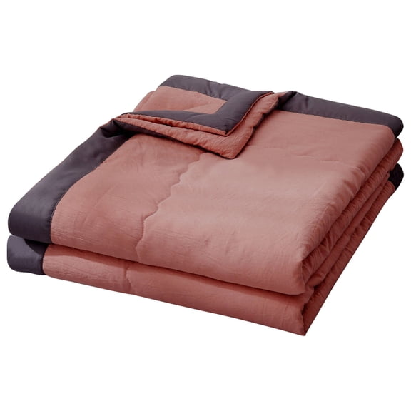 Nkmbld Comforters Queen Size Summer Air Conditioning Quilt Machine Washable Double Thin Comforters Full/Queen Size Suitable for All Ages, L