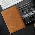 thumbnail image 1 of Nkmbld Composition Notebook Laptop Business Office Magnetic Notepad, 100 GSM College Ruled Notebooks for Work, Travel, Note Taking, Brown, 1 of 8