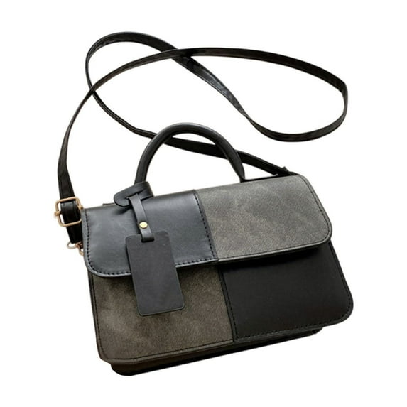 Nkmbld Crossbody Bags for Women, Fashionable Versatile Shoulder Bag Adjustable Handbag Strap Crossbody Bag for Travel Work Daily Necessary, Black