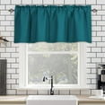 thumbnail image 1 of Nkmbld Curtain Valances for Kitchen Windows, Blackout Drapes Adjustable Curtain Valances for Windows Living Room Kitchen, Valances Window Treatments, 1 of 8