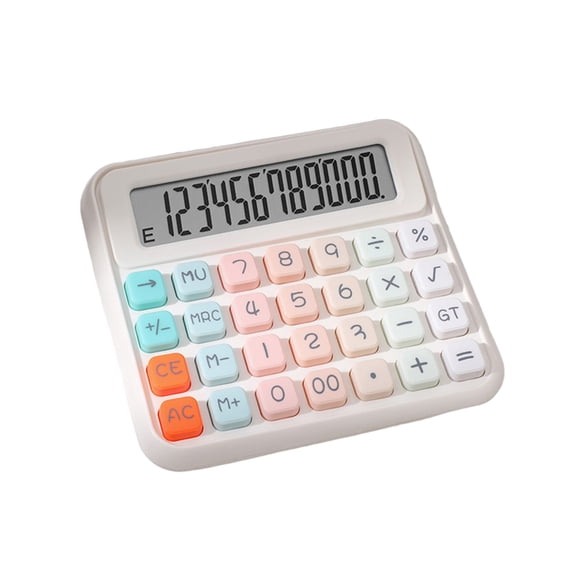 Nkmbld Desk Calculator Portable Scientific Calculators with Extra Large LCD Display, Basic Standard Calculators for Business, Accounting and Exam Use