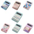 thumbnail image 1 of Nkmbld Desk Calculators with Large LCD Display, 12-Digit Basic Standard Calculators Portable Mini Digital Scientific Calculator with Big Buttons, Green, 1 of 8