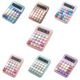 thumbnail image 1 of Nkmbld Desk Calculators with Large LCD Display, 12-Digit Basic Standard Calculators Portable Mini Digital Scientific Calculator with Big Buttons, Pink, 1 of 8