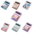 thumbnail image 1 of Nkmbld Desk Calculators with Large LCD Display, 12-Digit Basic Standard Calculators Portable Mini Digital Scientific Calculator with Big Buttons, Purple, 1 of 9