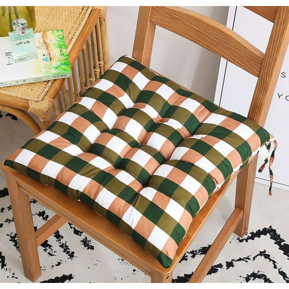 Nkmbld Desk Chair Cushion Thickened and Soft No Need to Sit for A Long Office Cushion Multi Color Fabric Chair Cushion Home Chair Cushion