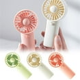 thumbnail image 1 of Nkmbld Desk Fan Handheld Small Fan Mini Portable Fan, Rechargeable Mini Travel Fan for Outdoor Indoor, Green, 1 of 9
