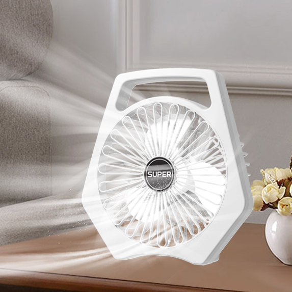 Nkmbld Desk Fan, Personal Mini Portable Desktop Table Fans, Cooling for Home Office Car Travel Indoor Outdoor, Up to 12 Working Hours