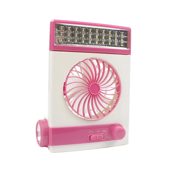 Nkmbld Desk Fan, Rechargeable High Speed Solar Powered, Personal Mini Portable Desktop Table Fans, Cooling for Home Office Car Travel Indoor Outdoor
