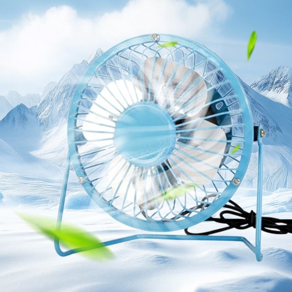 Nkmbld Desktop Fan, Large Wind Power Home Office Rechargeable Desktop Fan, Oscillating Table Air Circulator Fan for Outdoor Indoor Office Bedroom Travel