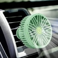 thumbnail image 1 of Nkmbld Desktop Fan, Vehicle Multifunction Fan with RGB Atmosphere Light Fan Three-Speed Wind Speed Adjustment, Up to 12 Working Hours, 1 of 8