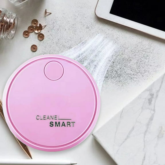 Nkmbld Desktop Vacuum Cleaner Mini Desktop Duster Energy Saving 360 Degree Rotating for Keyboard Home School Office, Birthday Gifts