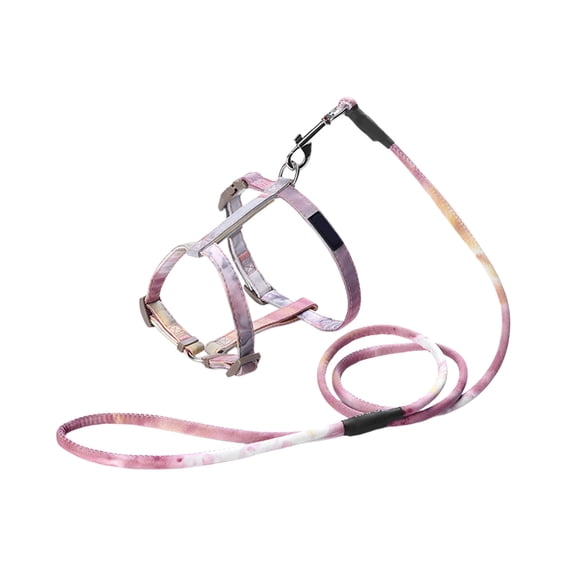 Nkmbld Dog Harness and Leash Set, Adjustable Kitten Vest Escape Proof Harness with Leash for Dogs and Cats Outdoor Walking, Travel, Easy to Wear