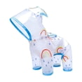 thumbnail image 1 of Nkmbld Dog Raincoat for Small Medium Dogs, Waterproof Full Coverage 4 Legs Dog Rain Jacket Slicker Poncho with Leash Ring, Lightweight Dog Raincoat with Hood, 1 of 8