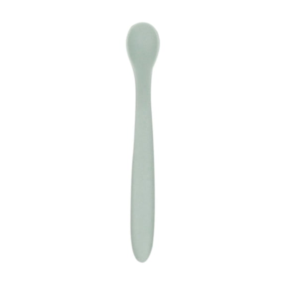Nkmbld Durable Dinner Spoons Food Grade Spoon Complementary Food Feeding Spoon, Using for Home, Kitchen or Restaurant, Green