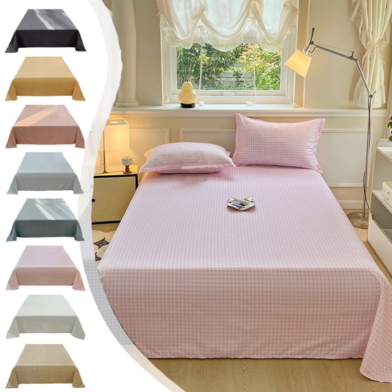 Nkmbld Elegants Soft Velvet Flannel Sheet Quality Cozy Warm Antis Statics Non Pilling Fuzzy Velvet Flannel Fleece Sheet, Full/Queen