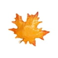 thumbnail image 1 of Nkmbld Exquisite Maple Leaf Cake Plates Picnic Plates Waterproofes and Oil Proof Friendly Paper Plates Thickened Tableware for Fruits, Snack, Pasta, Cake, Dessert, Orange, 1 of 7
