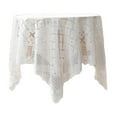 thumbnail image 1 of Nkmbld Farmhouse Tablecloth Sofa Cloth Lace Tablecloth Surrounding Feeling Tablecloth Suitable for Dining Table Wedding Party, Multicolor, 1 of 8