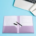 thumbnail image 1 of Nkmbld File Folders Letter Size, Plastic Colorful File Folder Organizer with Pockets, Portable Safe Storage Bag for Letter A4 Files and More, 1 of 8
