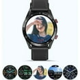 thumbnail image 1 of Nkmbld Fitness Watches for Men Bluetooth Call Smartwatch Stainless Steel Strap Watch, Large Screen and Exceptional Extended Battery Life, Multicolor, 1 of 6