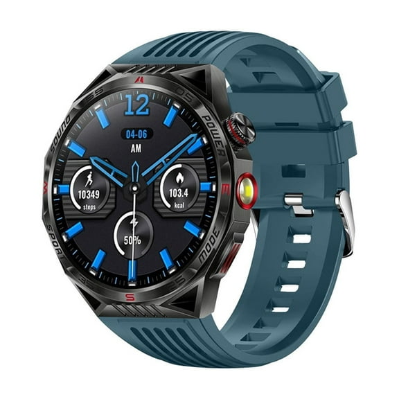 Nkmbld Fitness Watches for Women Smart Sports Watch HD Smart Bracelet Advanced Bluetooth Calling and Extra Long Battery Customised Dials, Blue