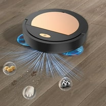 Nkmbld Floor Sweeping Robot Automatic Household Intelligent Cleaning Machine USB Charging Vacuum Cleaner Mopping Machine, Black