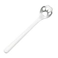 thumbnail image 1 of Nkmbld Salad Spoons Cute 304 Stainless Steel Coffee Spoon Stirring Tea Spoon Mug Spoon Claw Dog Claw Cup Hollowed Out, Silver, 1 of 6