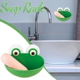 thumbnail image 1 of Nkmbld Frog Shaped Soap Box for Home Decoration, Household Soap Rack Draining Tray for Bathroom Kitchen Sink Counter Top, 1 of 9