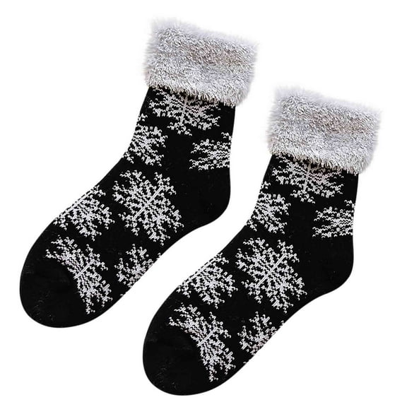 Nkmbld Fuzzy Socks for Men Women, Slipper Fuzzy Grips Socks Fluffy Winter Warm Thick Thermal Cozy Plush Non Slip Cabin Soft Fleece Socks for Indoor