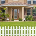 thumbnail image 1 of Nkmbld Garden Fence, Decorative Mini Picket Fence for Small Flower Path Tree Yard Pet Barrier, Lightweight Decorative Landscape Edging Panels, 1 of 8