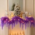 thumbnail image 1 of Nkmbld Garlands for Decoration Christmas, Artificial Plants Indoor Outdoor Hanging Plants Greening Gardens Porches Home Weddings Farmhouses Decoration Terraces, 1 of 8
