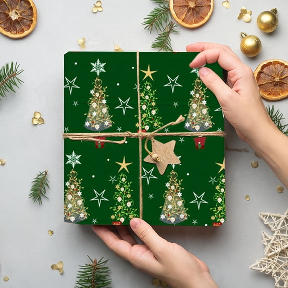 Nkmbld Gift Wrapping Paper Roll Christmas Wrapping Paper for Birthday, Valentines, Mothers Day, Graduation, Wedding, Fathers Day, Christmas